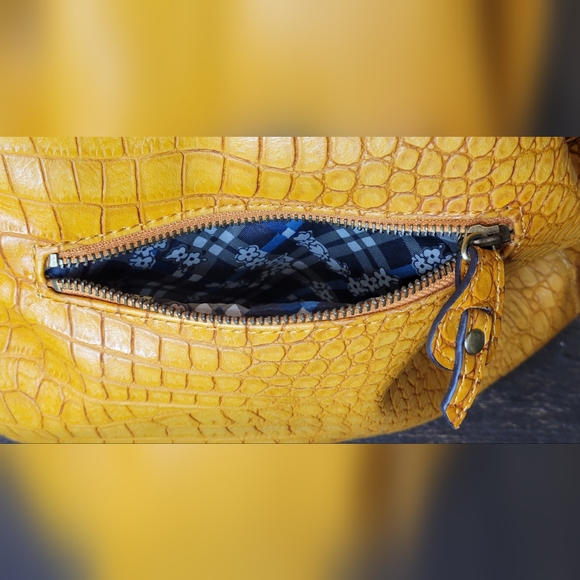 Jessica Simpson Croc Embossed Bag & Wallet- STUFF THE BAG ITEM 1-20 - Picture 12 of 15